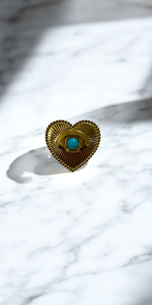 HEART TURQUESA